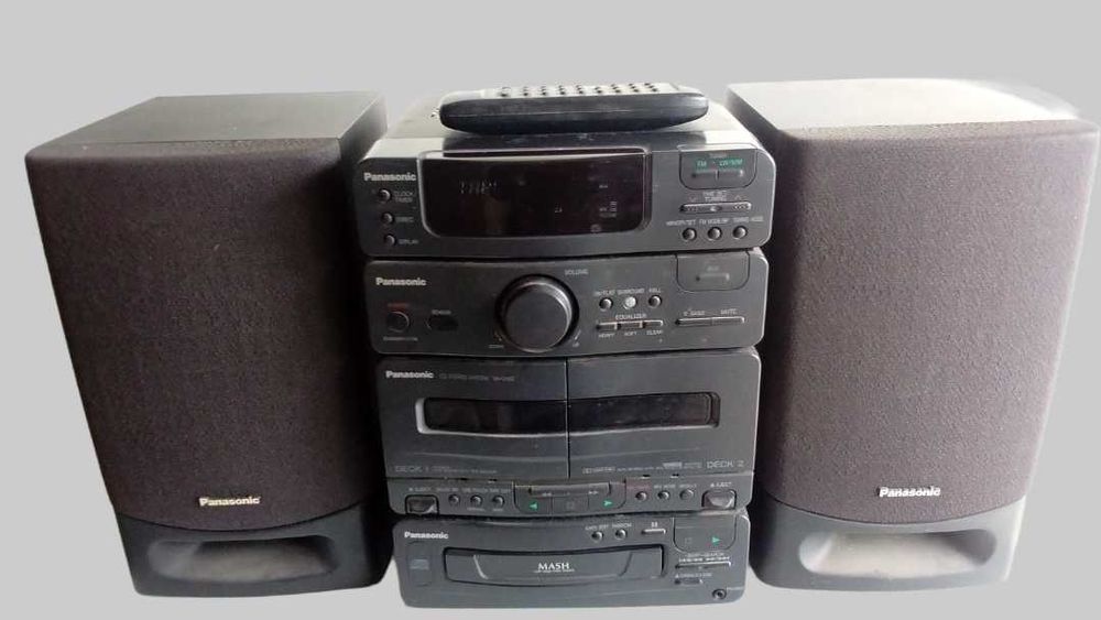 Vendo aparelhagem Panasonic completa com colunas