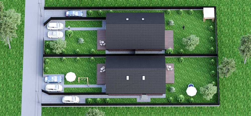 Дуплек 110 м2, 6 соток з Баварської кладки. Розтермінування