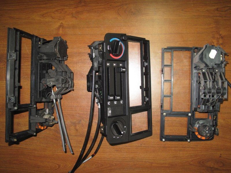 BMW E30 Panel Sterowania Nawiewem Panel Nawiewu Ramka Części BMA