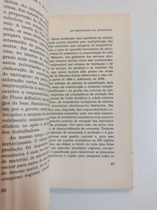 A economia da U.R.S.S., de Pierre George