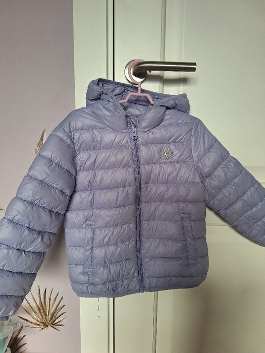 Kurtka puchowka przejściowa United Colors of Benetton r. 110