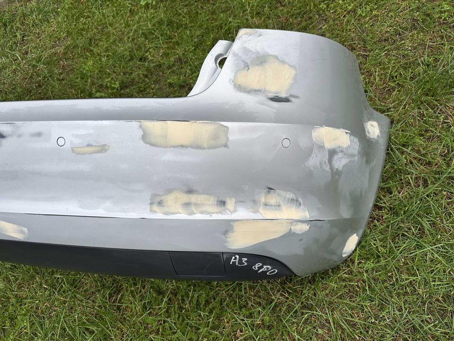 Tylny zderzak Audi A3 8P Sportback 5d LIFT – oryginał, komplet, PDC