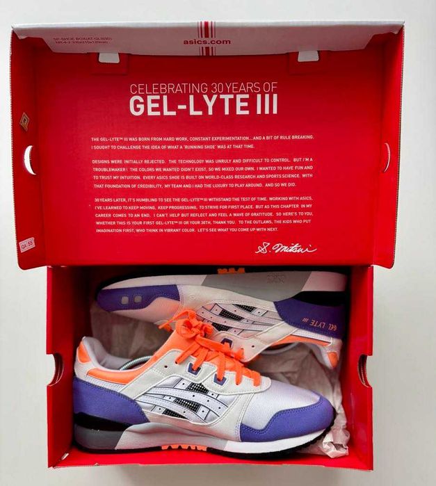 Asics Gel-Lyte III, buty męskie, roz. 44