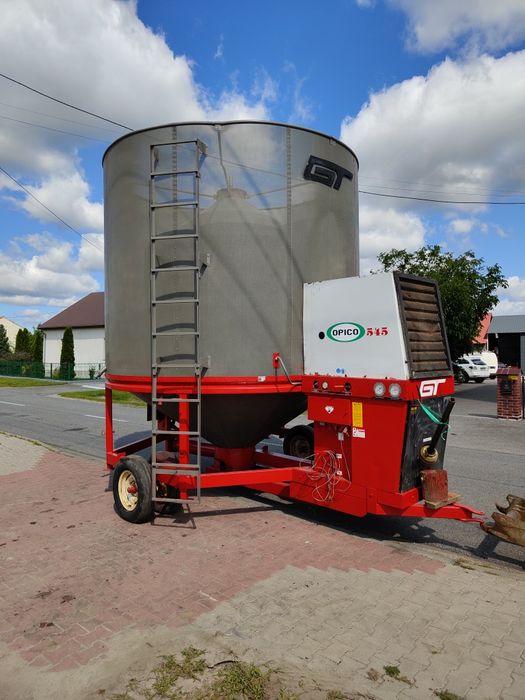 Suszarnia do zboża i kukurydzy Opico GT 545 555XL 580 LPG na gaz lub olej elektryczny napęd lub WOM  Drzewicz Pedrotti Mecmar