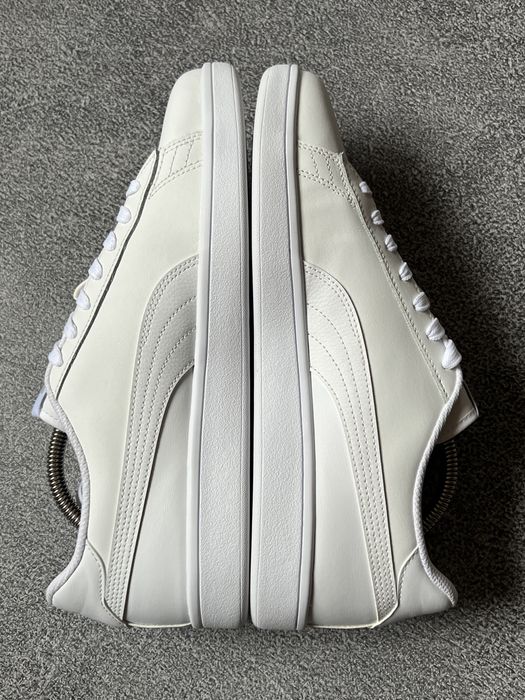 Чоловічі білі шкіряні кеди кросівки Puma оригінал розмір 44