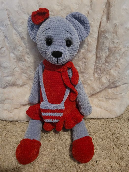 Miś maskotka Amigurumi