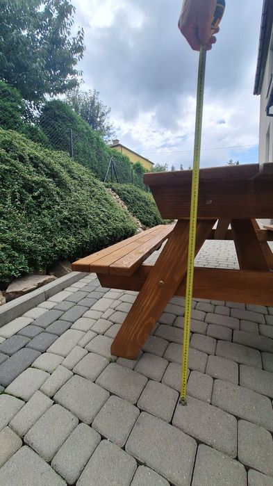 Stół piknikowy ogrodowy