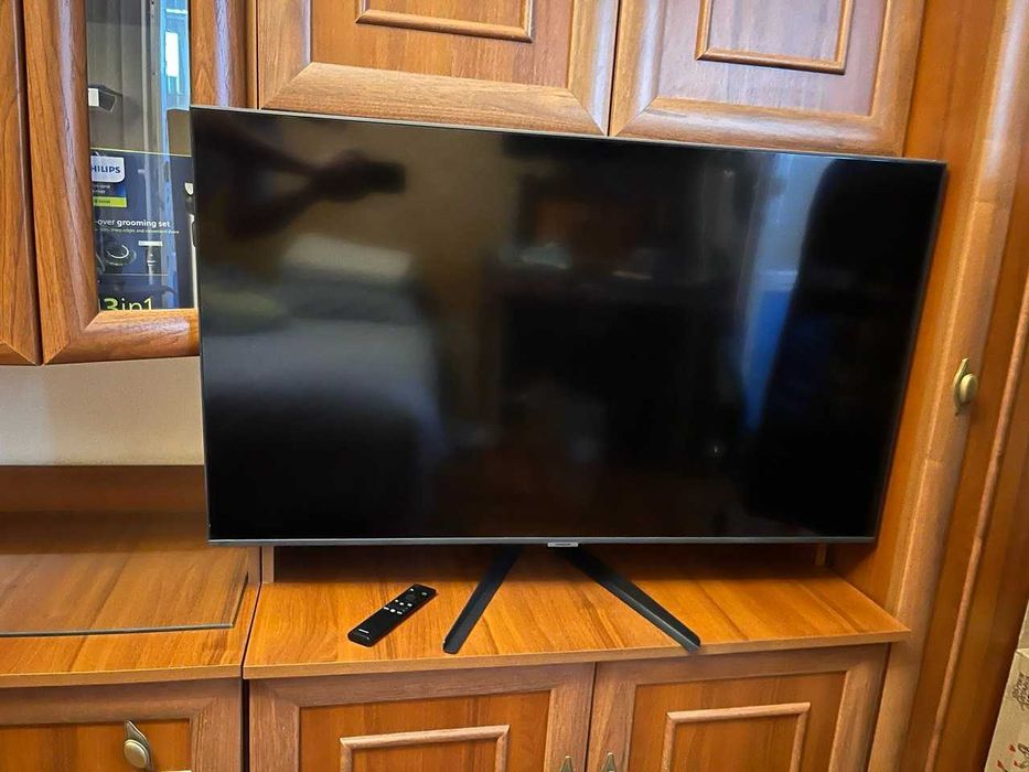 Телевізор Samsung діагональ 43 UE43AU7100 4K Smart TV ТВ тв  телевизор