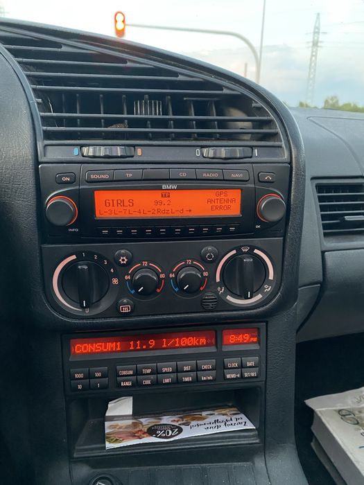 Radio BMW Becker Indianapolis stan idealny Rarytas E36 !