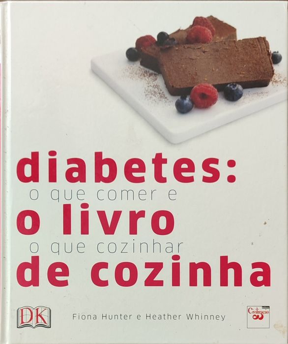 Livro de culinária e saúde "Diabetes: o livro de cozinha"