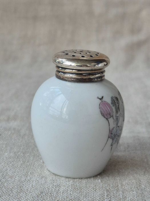 solniczka Thomas, ręcznie malowana, 835 Ag