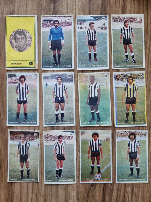 Cromos da equipa de futebol do Portimonense