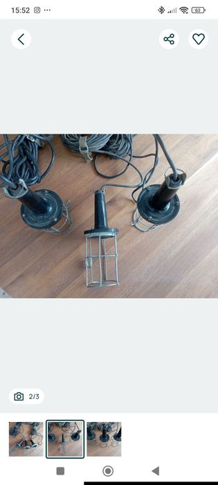 Lampa przemysłowa loft