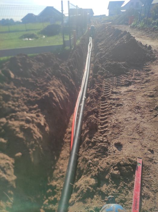 Usługi mini koparką ,wynajem.