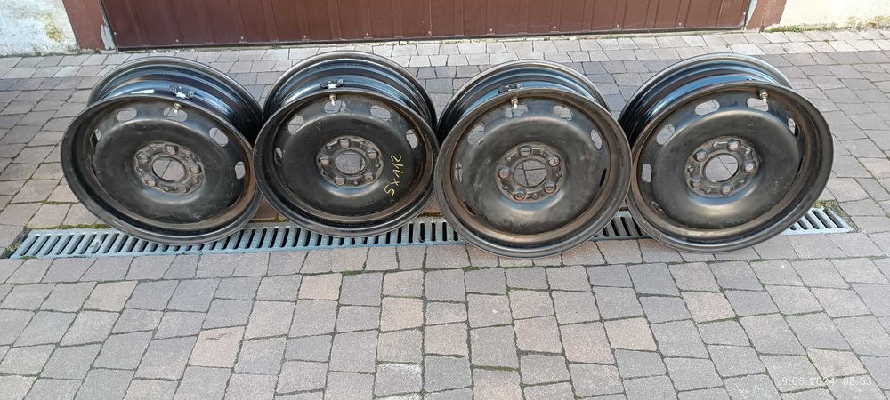 Felgi stalowe 15 cali 5x112 Mini Cooper One  5,5x15 ET46 z czujnikami