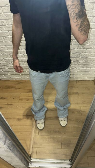 flared type jeans джинсы клеш