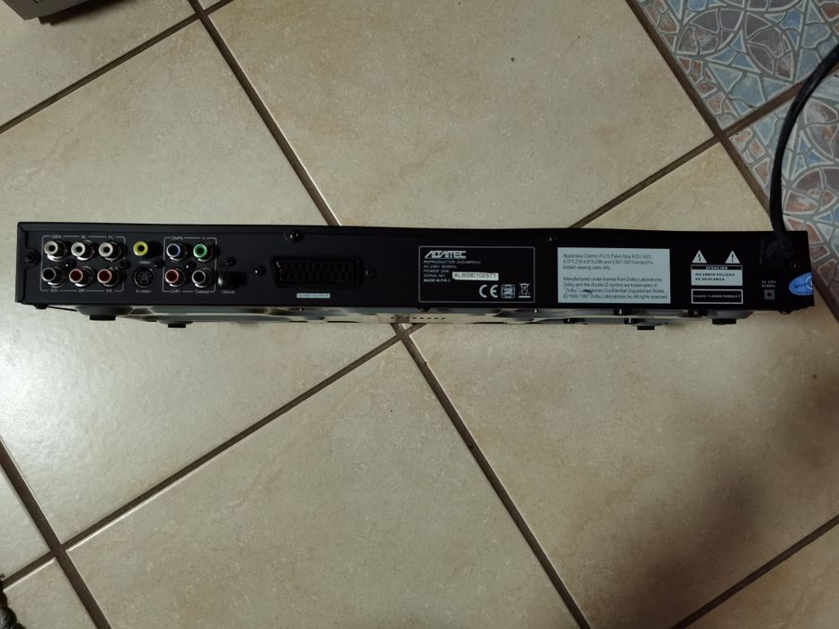 DVD player como novos