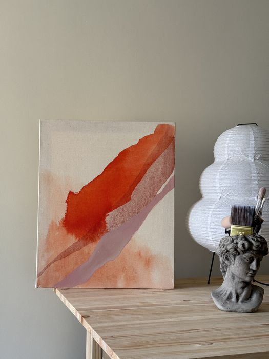 Абстрактна картина в сучасний інтерʼєр