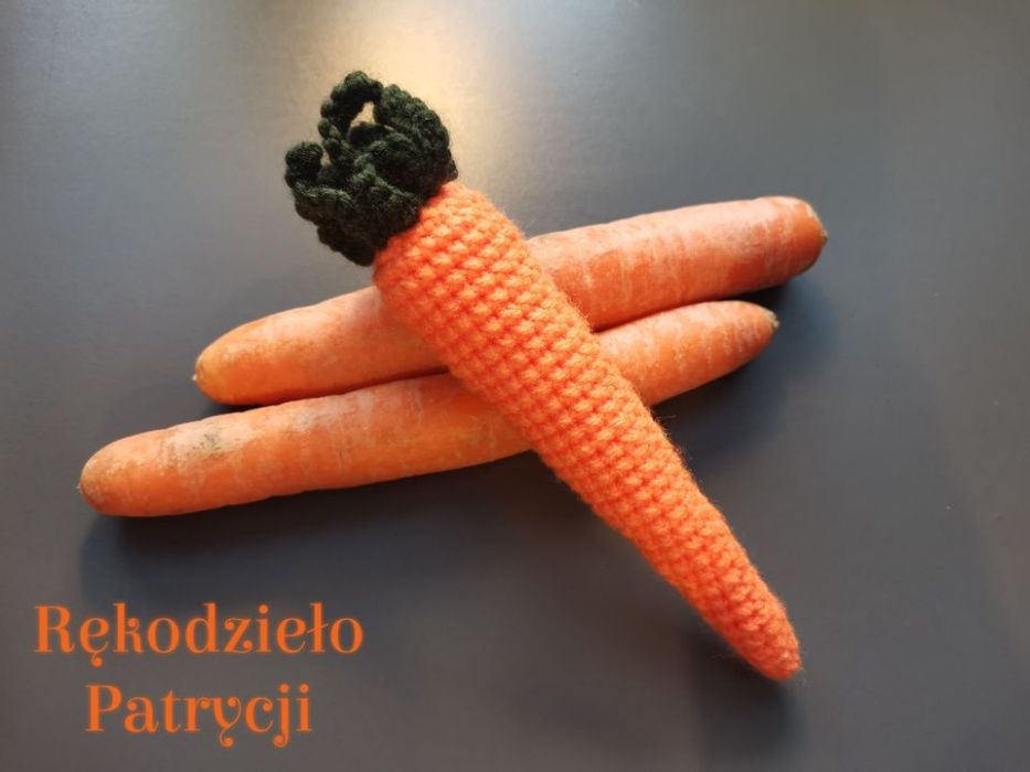 Szydełkowe marchewki