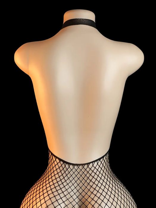 Body siateczkowe "Klaudia" – seksowny kostium erotyczny