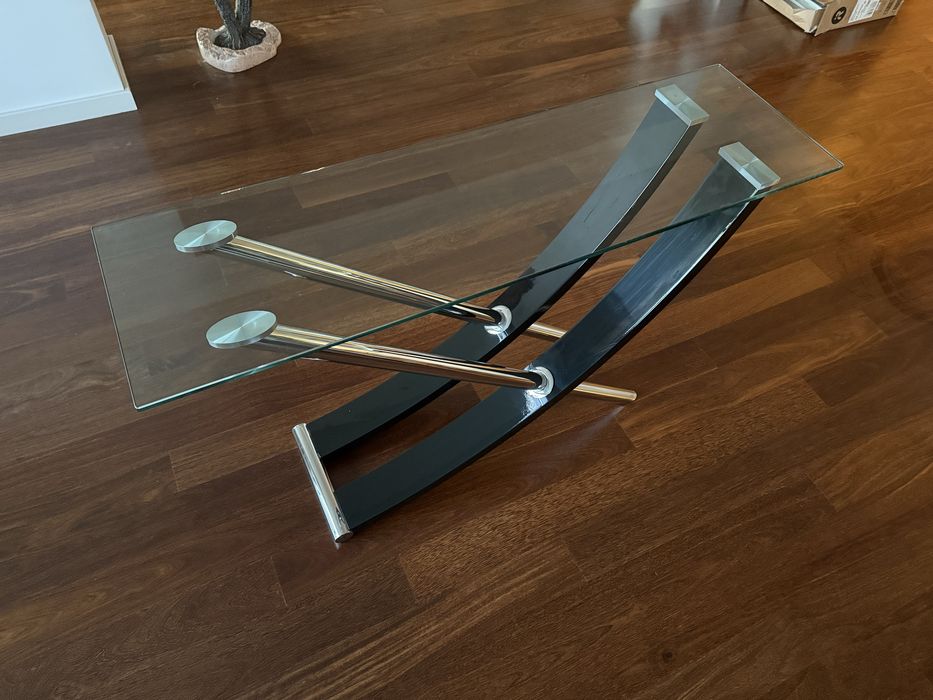 Mesa consola vidro