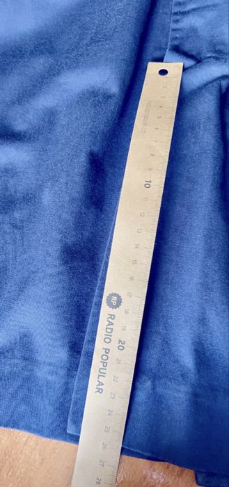 Vestido azul marinho Carolina Herrera