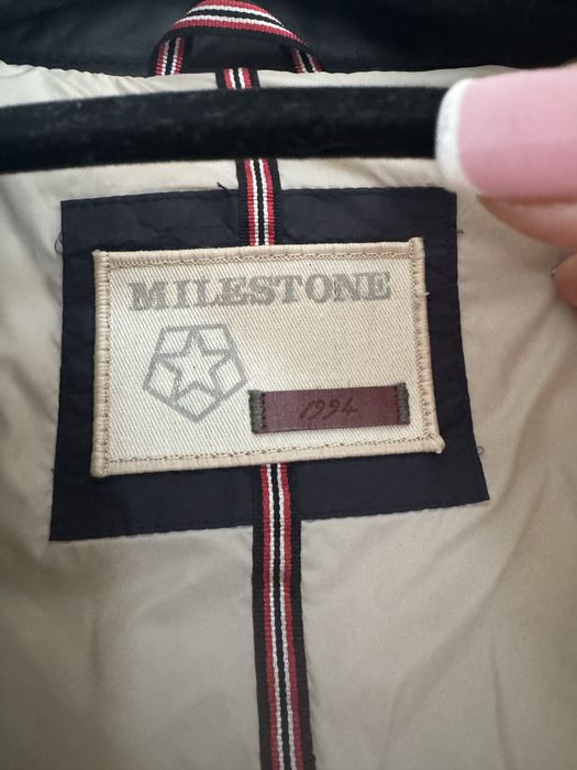 Milestone Kurtka skórzana Arezz XXL