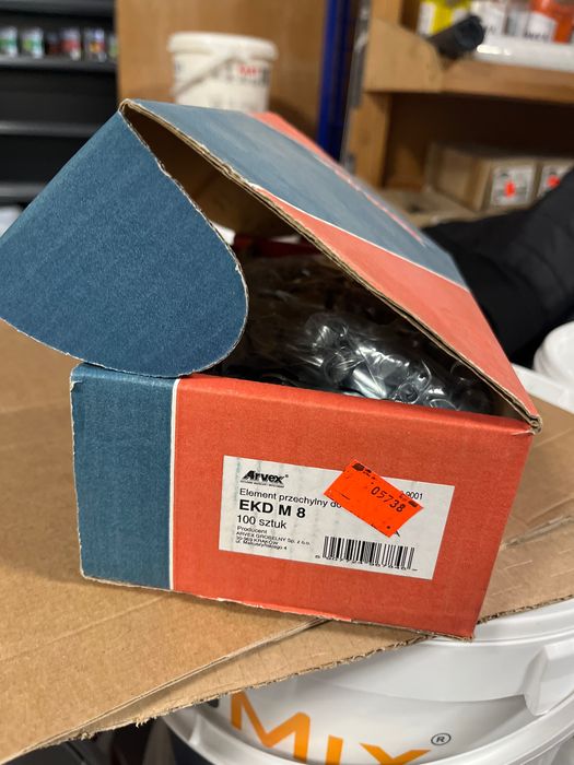 Element uchylny kotwy 100 szt Arvex EKD M8