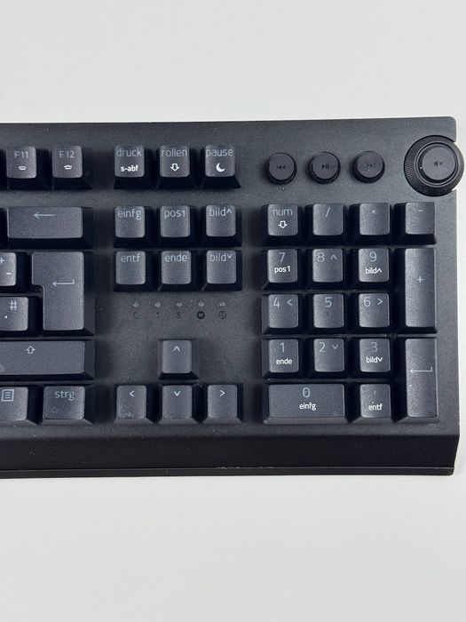 Bezprzewodowa klawiatura Razer BlackWidow V3 Pro Green Switch DE