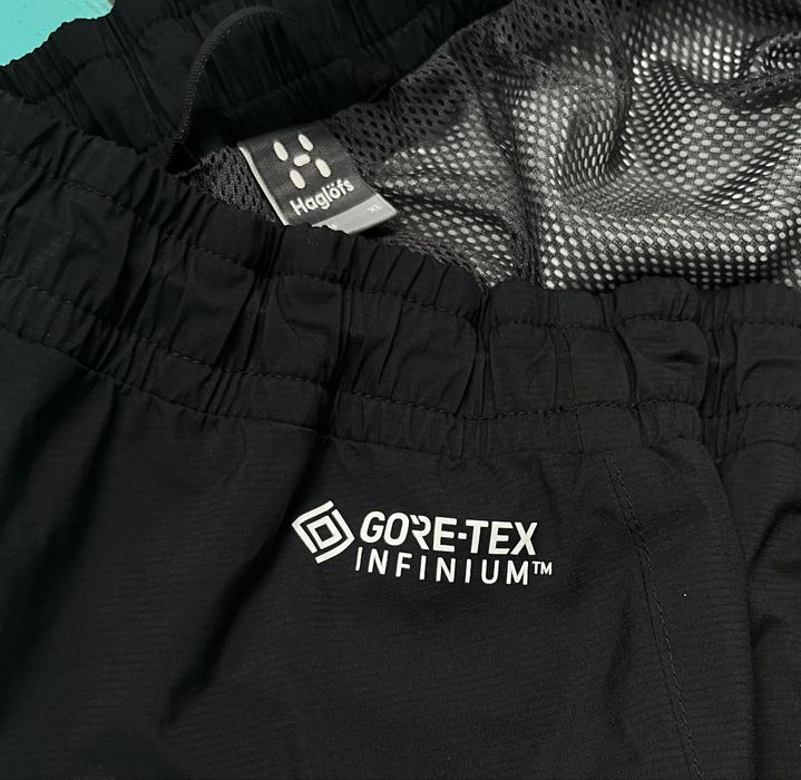 Трекинговые штаны Haglofs  Gore-Tex Aero Pants, размер L-XL, мембрана