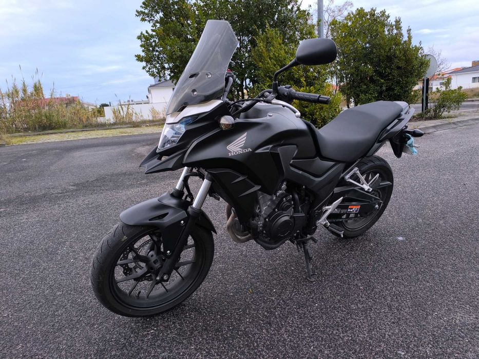 CB500X de 2017 bem estimada