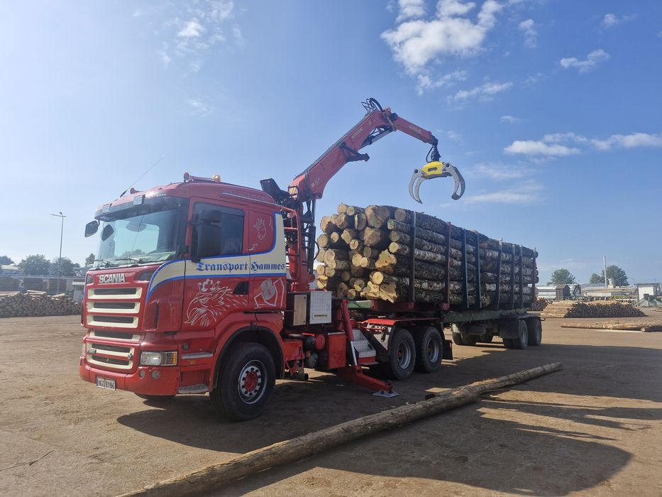 Scania r560 6x4 do drewna