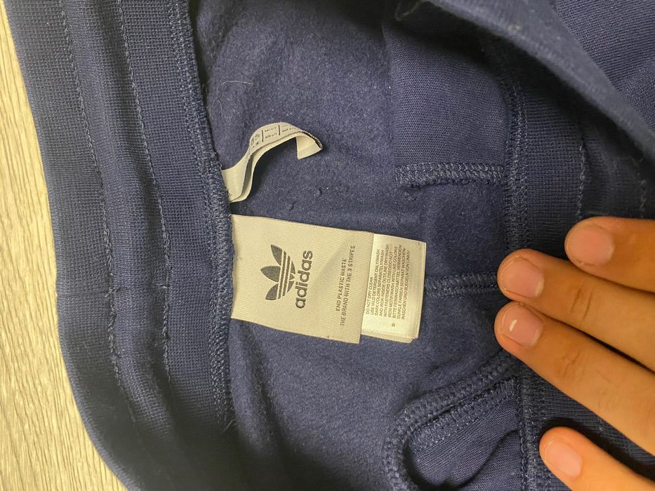 Спортивні штани adidas теплі на мікрофлісі