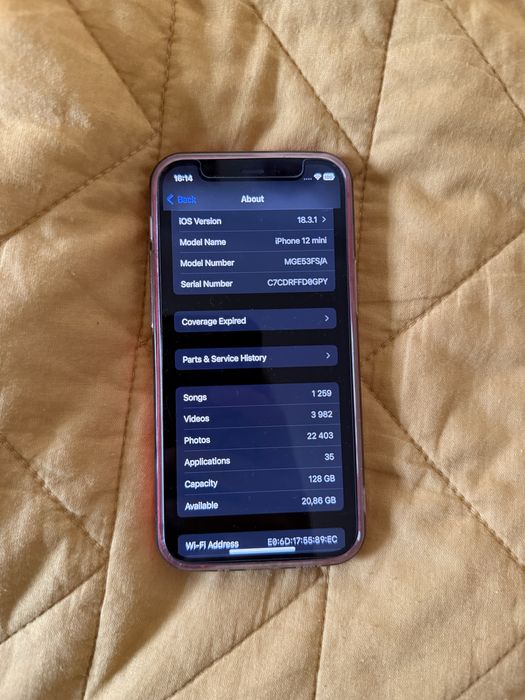 Iphone 12 mini 128 gb