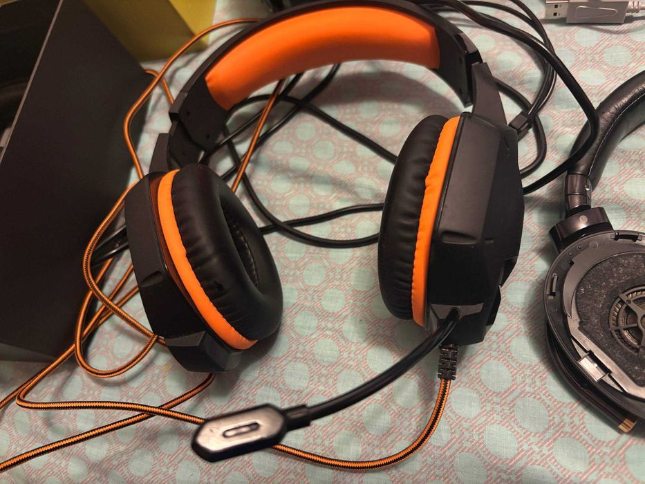 Навушники ігрові (геймерські), компютерні HATOR, Sony, HP з мікрофоном
