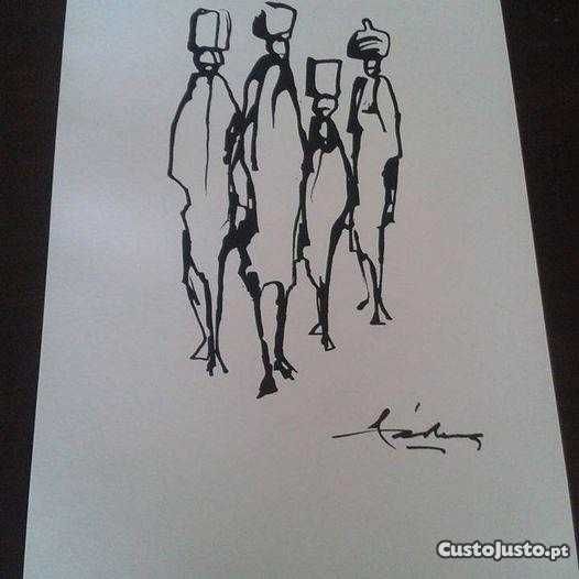 PÁDUA, José de. Coleção "Maternidade" VINTAGE de 5 Trabalhos Serigráf.