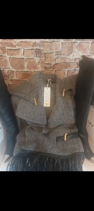 Rewelacyjny sweter włoskiej luksusowej Marki Gil Santucci