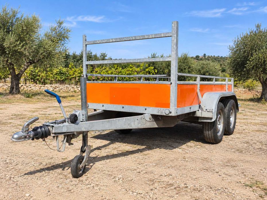 Reboque ATEC EB2 2.1, dois eixos, 2000 kg