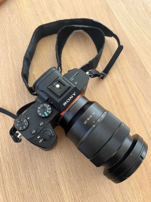 Sony Alpha 7 III + Objetivas SEL28-70 + SEL16-35Z – Excelente Estado!