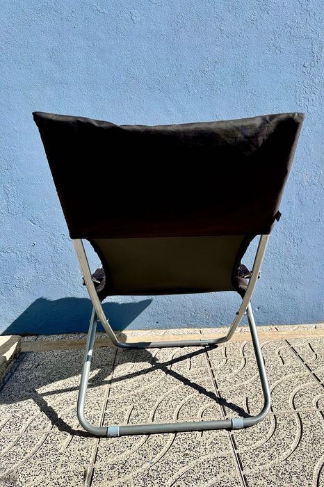 Conjunto de 2 Cadeiras Dobráveis de Exterior / Jardim / Praia – Acolchoadas