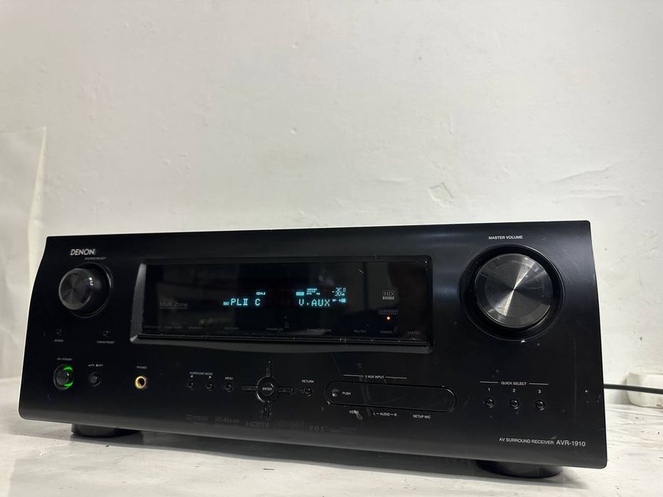 Amplituner kina domowego Denon AVR-1910 | 7.1 | 7×90 W | HDMI | Audyssey MultEQ | Dolby TrueHD | DTS-HD Master Audio