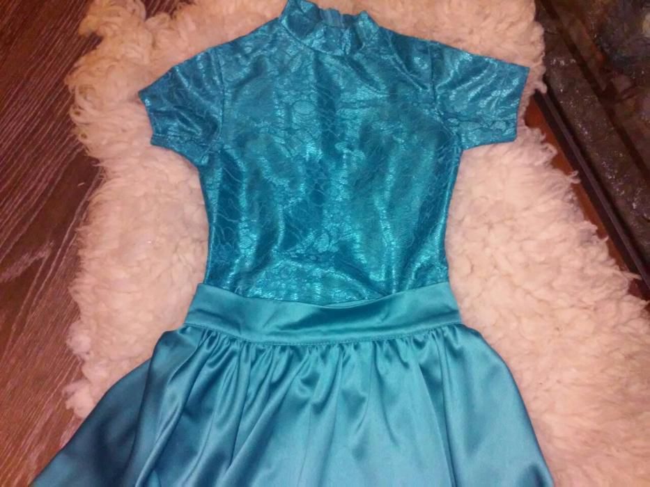 Бейсик на 8-10 лет для танцев платье танцевальное сукня бейзик