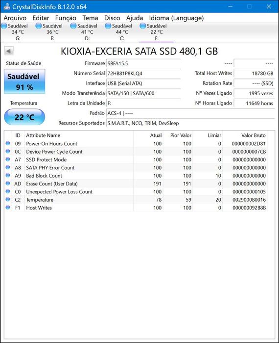 Disco externo SSD 480Gb447455569883310082