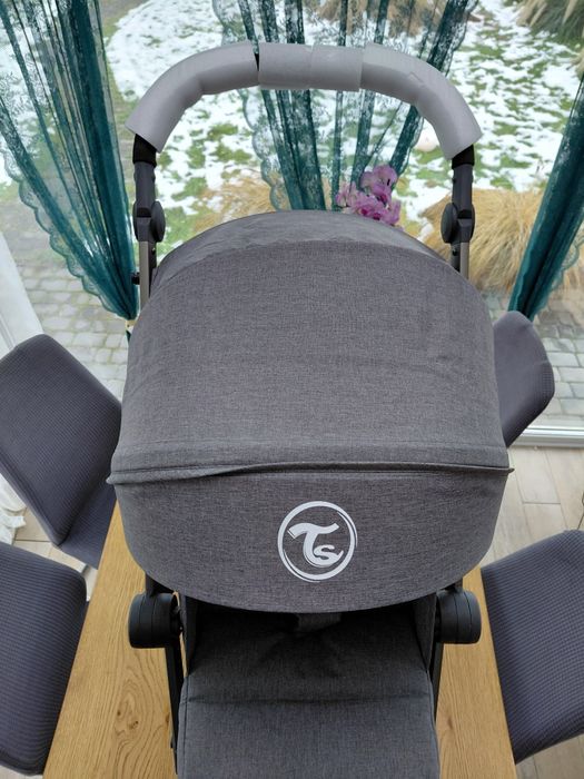 Nowa spacerówka  wózek twistshake szara