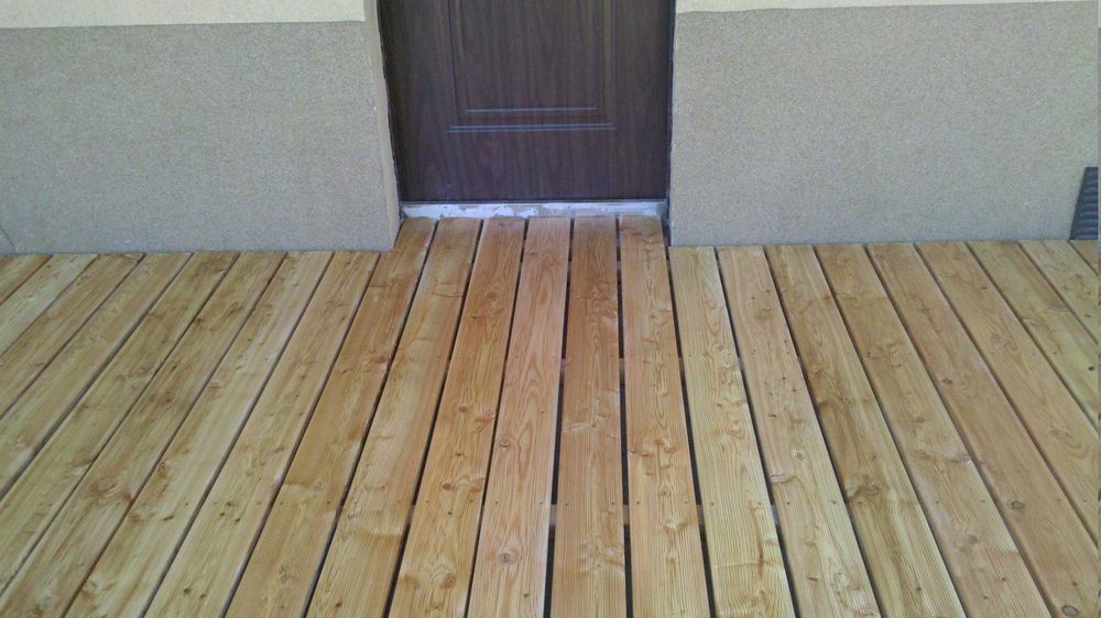 Deska tarasowa Ryflowana, Gładka modrzew europejski ŚLĄSK Promocja