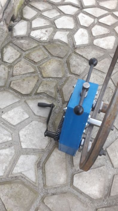 Трубогиб профилегиб с выносными валами