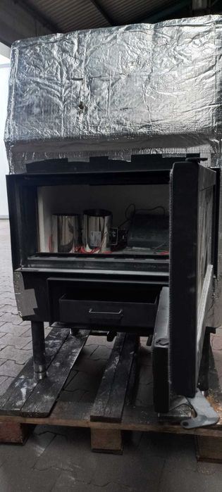 Kominek z płaszczem wodnym MAKROTERM 14 kW PARVA NOWY!!!