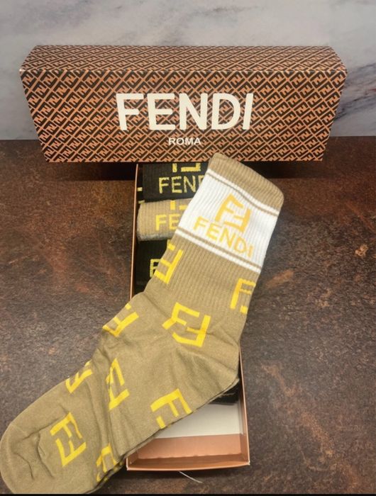 Skarpety męskie Fendi