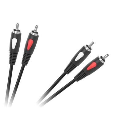 Kabel 2 RCA - 2 RCA CHINCH 3.0m Cabletech Eco-Line