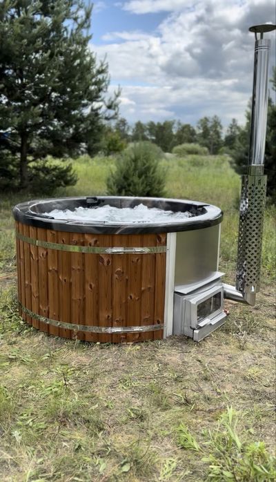 Чан на дровах! Виробник! Спа купель! Джакузі вуличне! Баня офуро! Спа